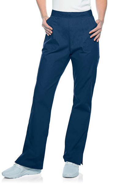 Landau ScrubZone Women's Straight Leg Cargo Pants (ATC) | 83223 (Navy)