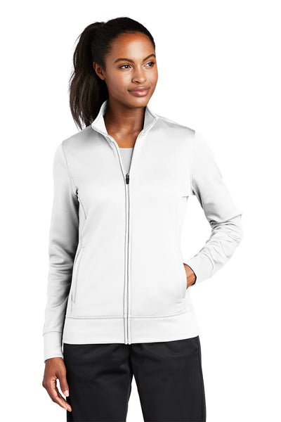Sport-Tek® Ladies Sport-Wick® Fleece Full-Zip Jacket (CCHN) | LST241