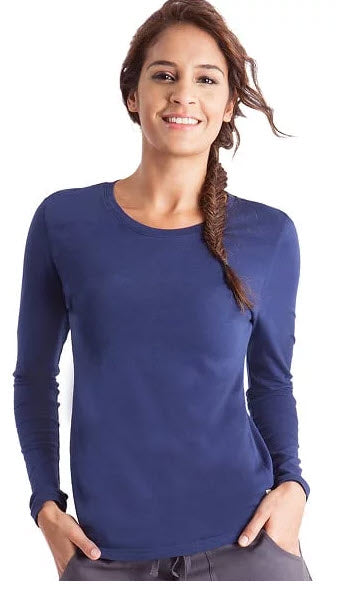 Purple Label by Healing Hands Women's Melissa  Long Sleeve Stretch T-Shirt (MAR2) | 5047