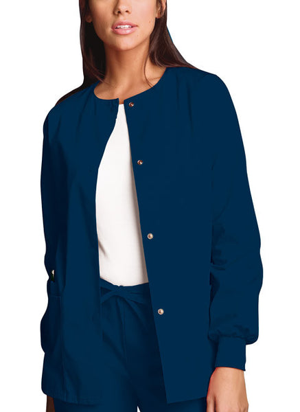 4350 - Cherokee Workwear Originals - Snap Front Warm-Up Jacket (CC)