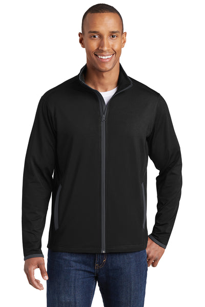 ST853 - Sport-Tek® Sport-Wick® Stretch Contrast Full-Zip Jacket (KEC)