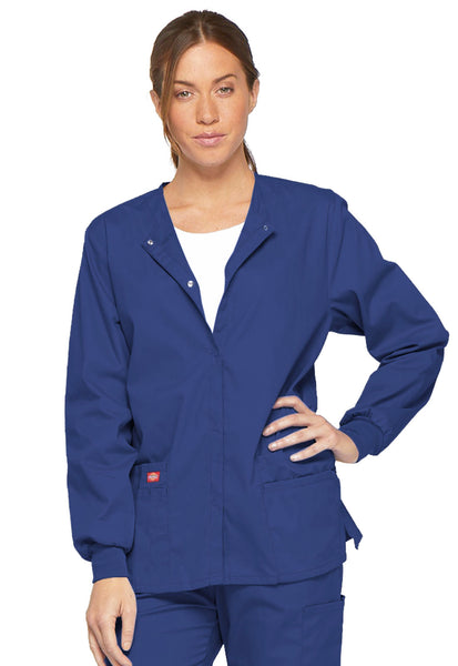 86306 - EDS Signature by Dickies Women's Snap Front Scrub Jacket (RO)