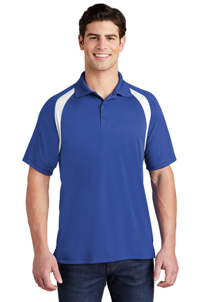 T476 - Sport-Tek® Dry Zone® Colorblock Raglan Polo (RO)
