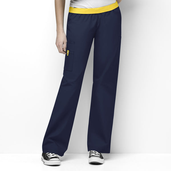 5016 - Wonderwink Women's Elastic Waist 8-Pocket Pant (UPDM)