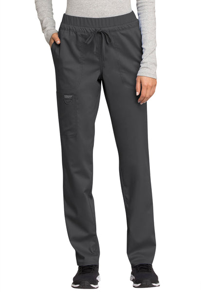 Revolution by Cherokee Workwear Women's Drawstring Tapered Leg Scrub Pant (WEH) | WW105