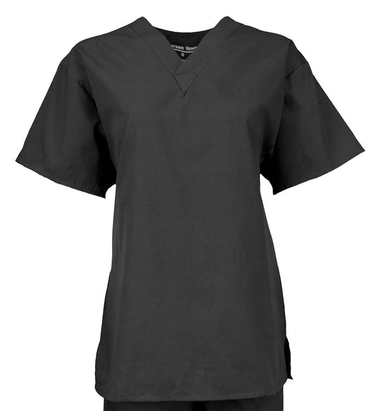 GRE-K700TOP No Pocket Unisex V-Neck Top (MAYO)