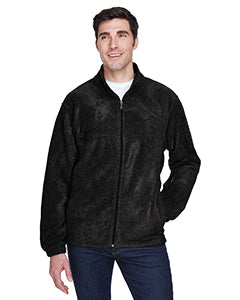 M990 - Harriton Men's 8 oz. Full-Zip Fleece (HES)